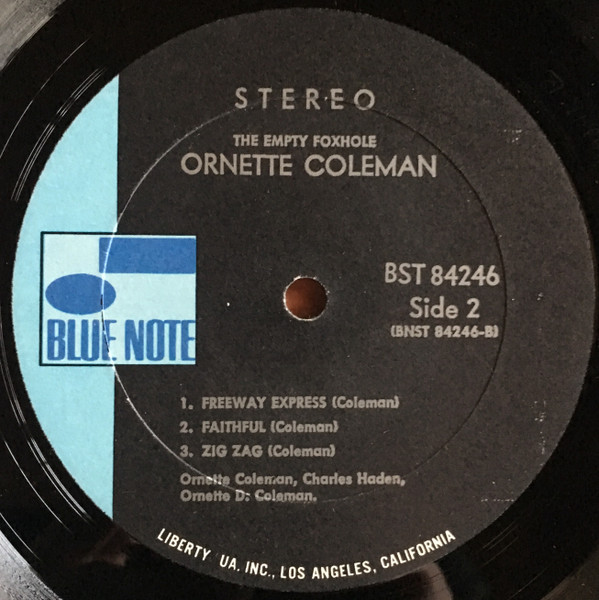 Ornette Coleman - The Empty Foxhole | Blue Note (BLP 4246) - 4