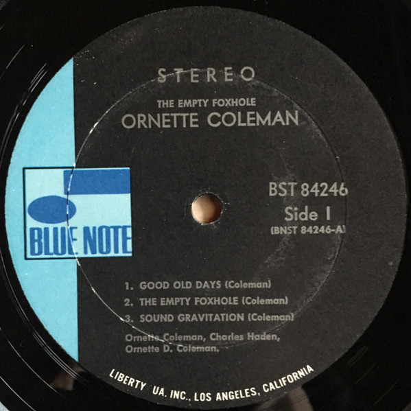 Ornette Coleman - The Empty Foxhole | Blue Note (BLP 4246) - 3