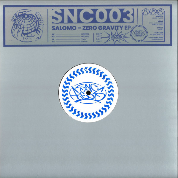 Salomo - Zero Gravity EP | SNC RECS (SNC003)