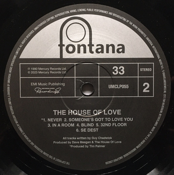 The House Of Love - The House Of Love | Fontana (UMCLP055) - 4 The House Of Love - The House Of Love | Fontana (UMCLP055) - 4