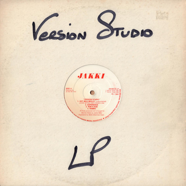 Jackie Mittoo - Version Studio | Jakki (J0026C LP) - main Jackie Mittoo - Version Studio | Jakki (J0026C LP) - main