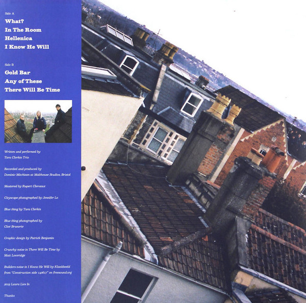 Tara Clerkin Trio - Tara Clerkin Trio | Laura Lies In (LLI007) - 2 Tara Clerkin Trio - Tara Clerkin Trio | Laura Lies In (LLI007) - 2