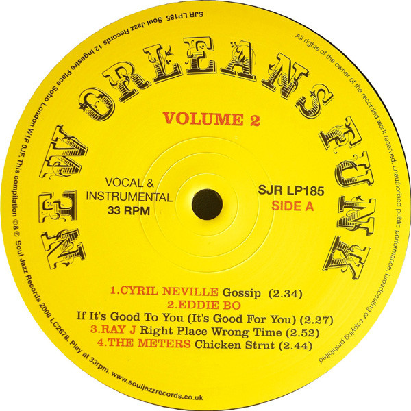 Various - New Orleans: The Original Sound Of Funk (The Second Line Strut) | Soul Jazz Records (SJR LP185) - 2