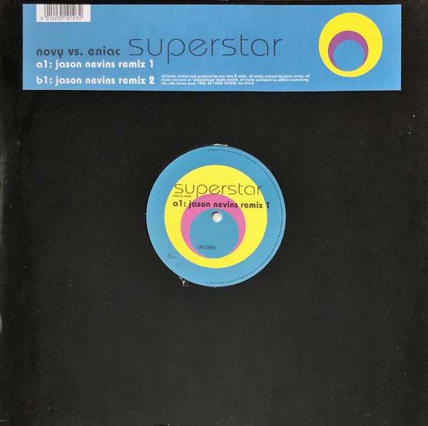 Novy Vs. Eniac - Superstar | Kosmo Records (KOS 010 R) - main