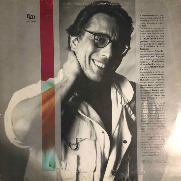 Enzo Jannacci - L'Importante | DDD (DDD 26459) - 2