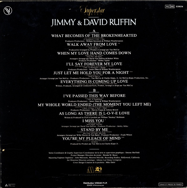The Ruffin Brothers - Jimmy & David Ruffin | Motown (535034) - 2