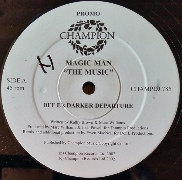 Magic Man - The Music | Champion (CHAMPDJ.785) - main