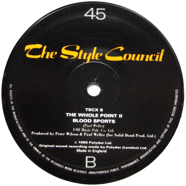 The Style Council - Walls Come Tumbling Down! | Polydor (TSCX 8) - 4 The Style Council - Walls Come Tumbling Down! | Polydor (TSCX 8) - 4
