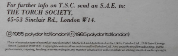 The Style Council - Walls Come Tumbling Down! | Polydor (TSCX 8) - 8 The Style Council - Walls Come Tumbling Down! | Polydor (TSCX 8) - 8