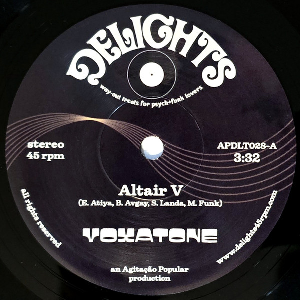 Voxatone - Altair V | Delights (APDLT028) - main