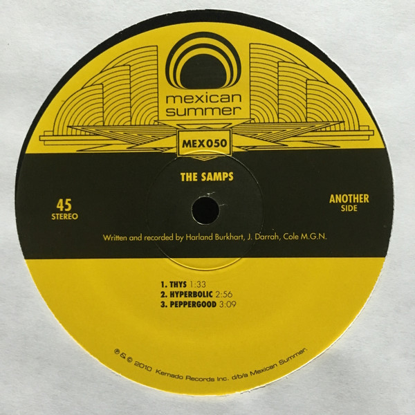 The Samps - The Samps | Mexican Summer (MEX 050) - 4 The Samps - The Samps | Mexican Summer (MEX 050) - 4