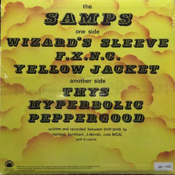The Samps - The Samps | Mexican Summer (MEX 050) - 2 The Samps - The Samps | Mexican Summer (MEX 050) - 2