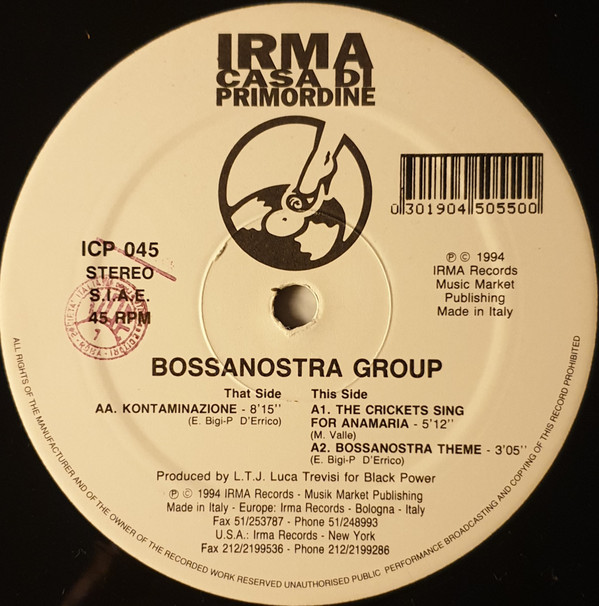 Bossa Nostra - Kontaminazione | Irma CasaDiPrimordine (ICP 045) - 3 Bossa Nostra - Kontaminazione | Irma CasaDiPrimordine (ICP 045) - 3