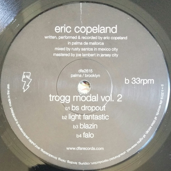 Eric Copeland - Trogg Modal Vol.2 | DFA (DFA2615) - 3