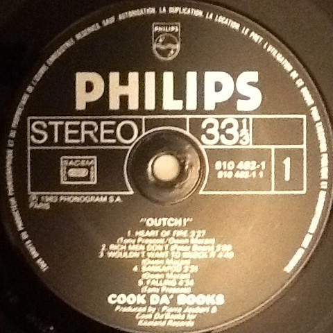 "Cook Da' Books" - Outch! | Philips (810 482-1)