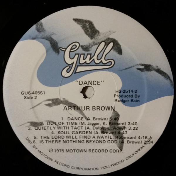 Arthur Brown - Dance | Gull (GU6-405S1) - 4 Arthur Brown - Dance | Gull (GU6-405S1) - 4