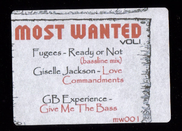 Various - Most Wanted Vol 1 | Not On Label (MW001) - main Various - Most Wanted Vol 1 | Not On Label (MW001) - main