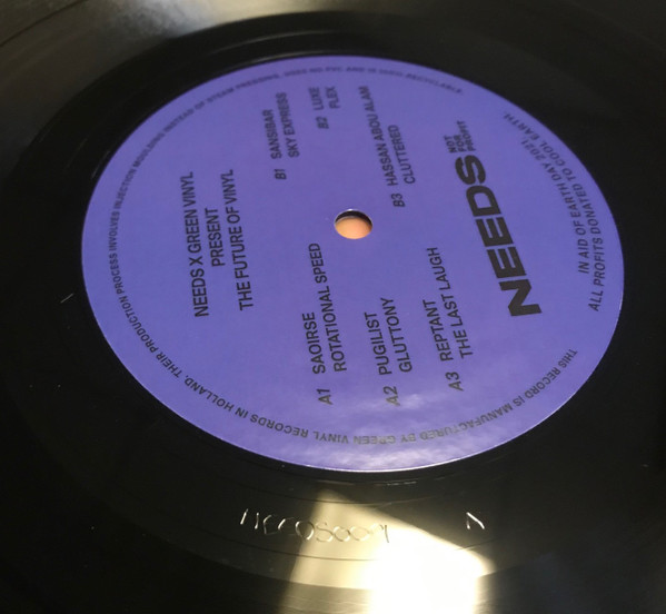 Various - Needs x Green Vinyl present The Future Of Vinyl | Needs - Not For Profit (NNFP009) - 3