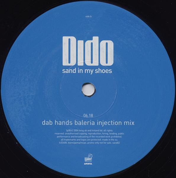 Dido - Sand In My Shoes | Cheeky Records (sand02) - 4