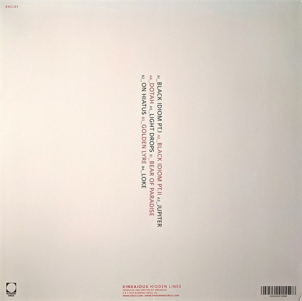 Kinkajous - Hidden Lines | Running Circle (RNCL03) - 2