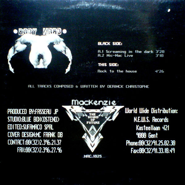 Body Hard - Screaming In The Dark | Mackenzie Records (MAC 1025) - 2 Body Hard - Screaming In The Dark | Mackenzie Records (MAC 1025) - 2