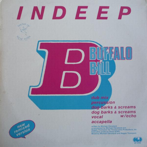 Indeep - Buffalo Bill | CGD (INT 15108) - 2
