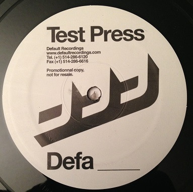 DJ Preach - Performance M.F. EP | Default Recordings (DEFA 005)