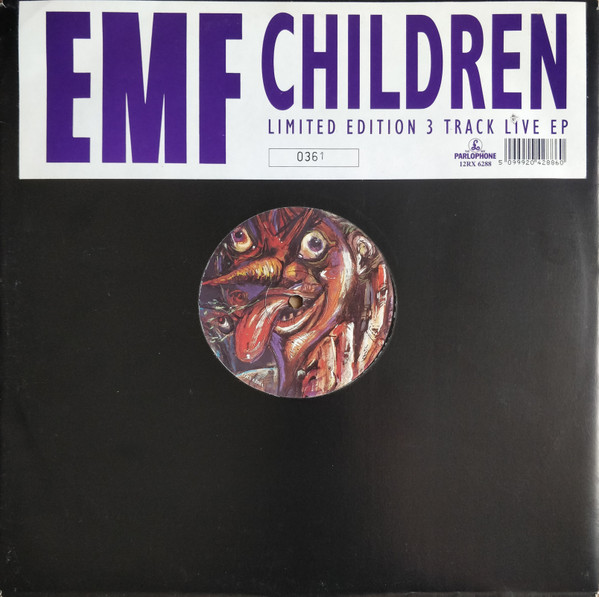 EMF - Children - Limited Edition 3 Track Live EP | Parlophone (12RX 6288)
