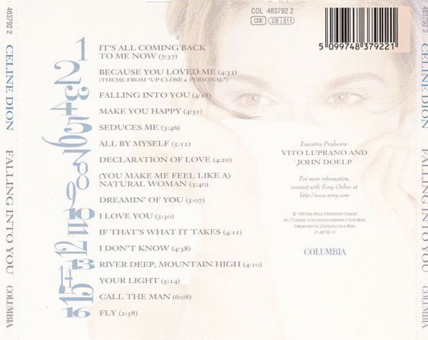 Céline Dion - Falling Into You | Columbia (COL 483792 2) - 2