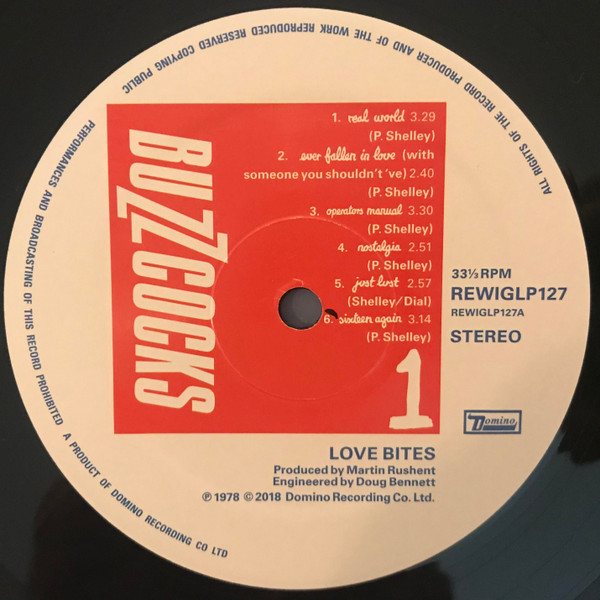 Buzzcocks - Love Bites | Domino (REWIGLP127) - 4 Buzzcocks - Love Bites | Domino (REWIGLP127) - 4
