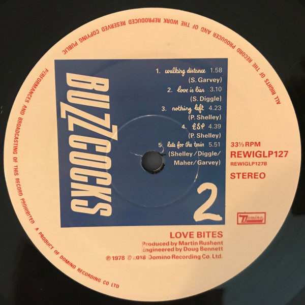 Buzzcocks - Love Bites | Domino (REWIGLP127) - 5 Buzzcocks - Love Bites | Domino (REWIGLP127) - 5