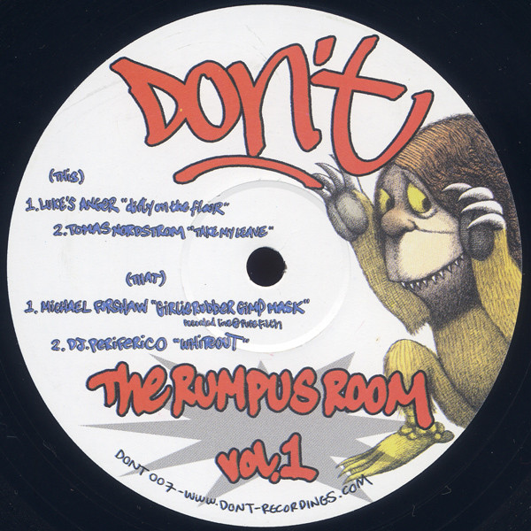 Various - The Rumpus Room Vol. 1 | Don't (DON'T007)