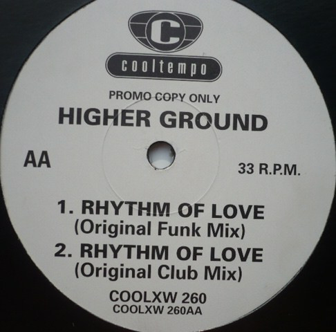 Higher Ground - Rhythm Of Love | Cooltempo (COOLXW 260) - 2