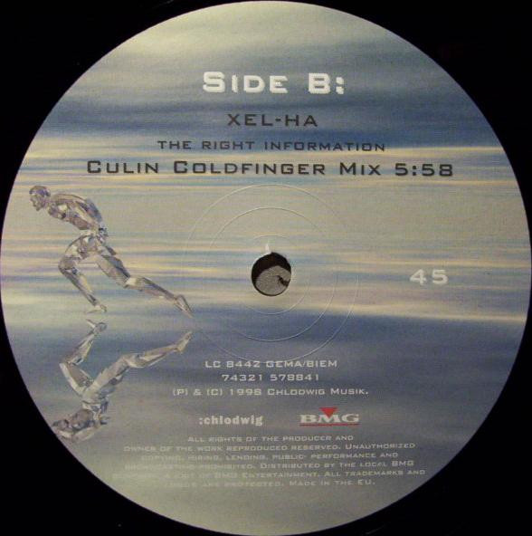 Xel-Ha - The Right Information | BMG (74321 57884 1) - 3
