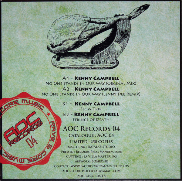 Kenny Campbell - AOC Records 04 | AOC Records (AOC 04) - 2