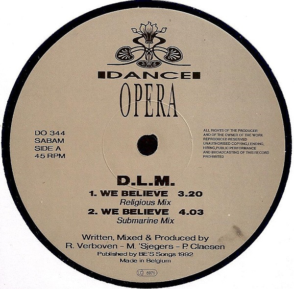 DLM - We Believe | Dance Opera (DO 344) - 3 DLM - We Believe | Dance Opera (DO 344) - 3