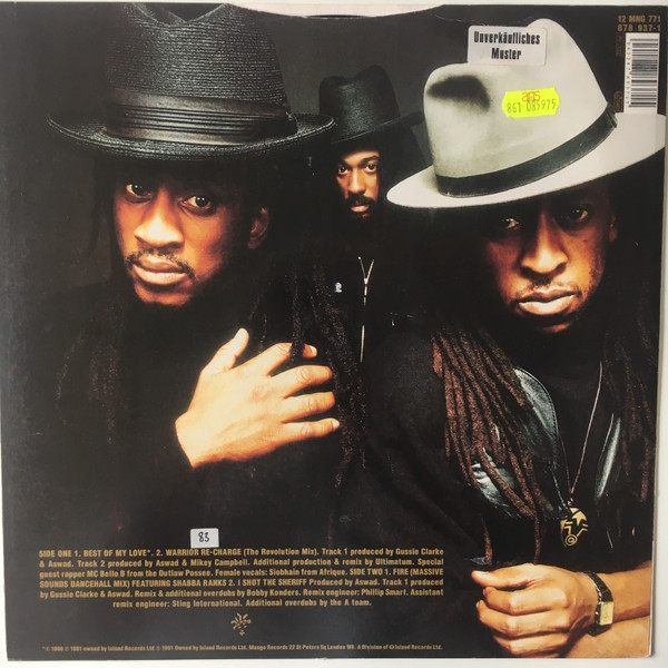 Aswad - Too Wicked E.P. | Mango (12 MNG 771) - 2