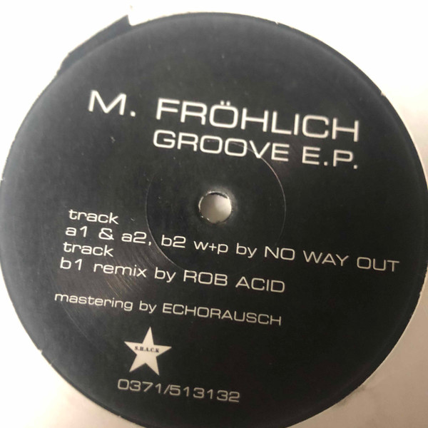 M. Fröhlich - Groove E.P. | S.H.A.C.K. Limited (S - Ldt 505) - 4