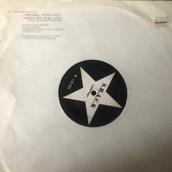 M. Fröhlich - Groove E.P. | S.H.A.C.K. Limited (S - Ldt 505) - 2