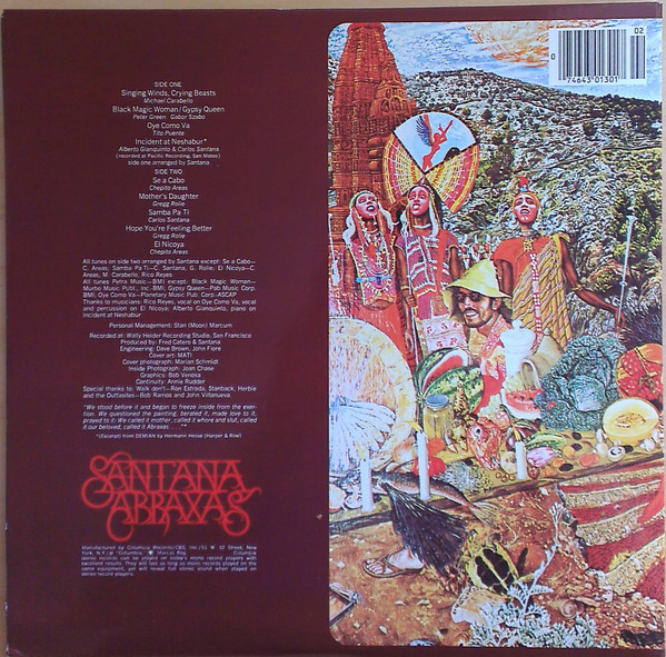 Santana - Abraxas | Columbia (PC 30130) - 3