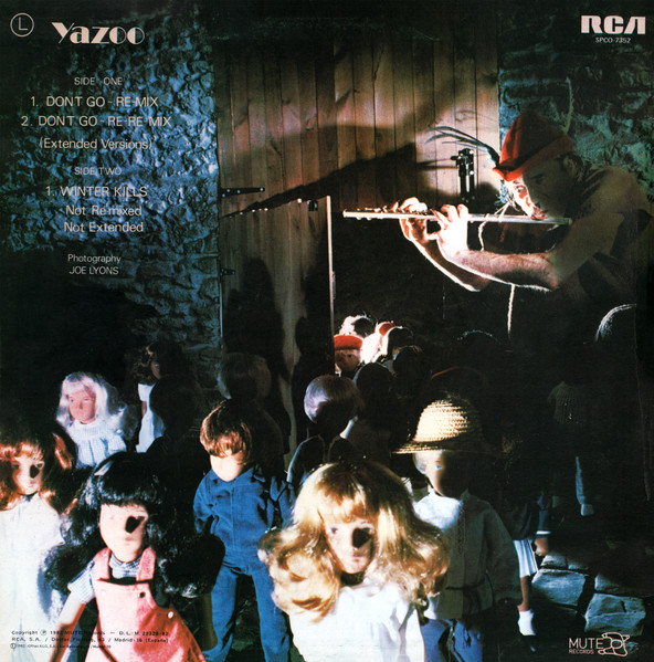 Yazoo - Don't Go = No Vayas (Re-Mixes) | RCA Victor (SPCO-7352) - 2