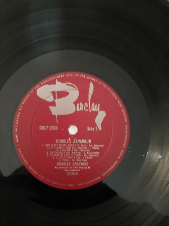 Charles Aznavour - Charles Aznavour Accompagné Par Paul Mauriat Et Son Orchestre | Barclay (CBLP 2036) - 2