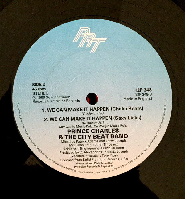 Prince Charles And The City Beat Band - We Can Make It Happen | PRT (12P 348) - 3