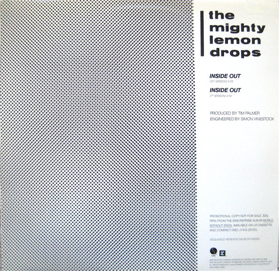 The Mighty Lemon Drops - Inside Out | Sire (PRO-A-2963)