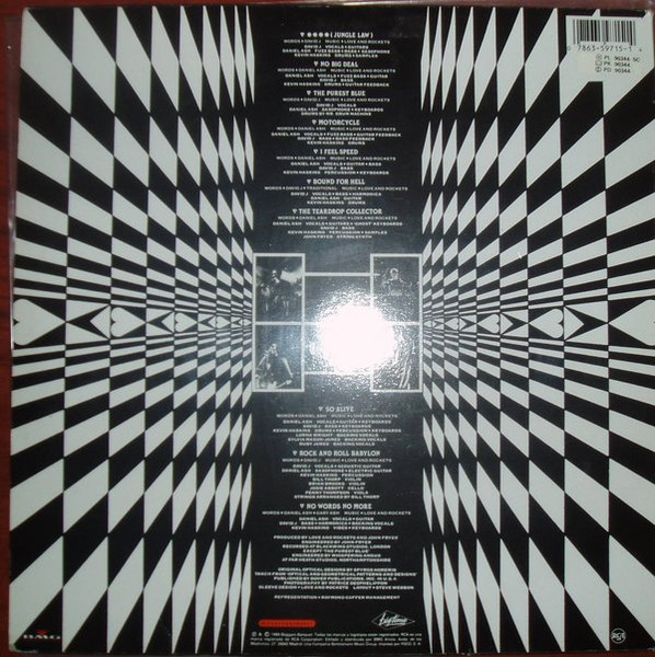 Love And Rockets - Love And Rockets | RCA (5C PL 90344) - 2