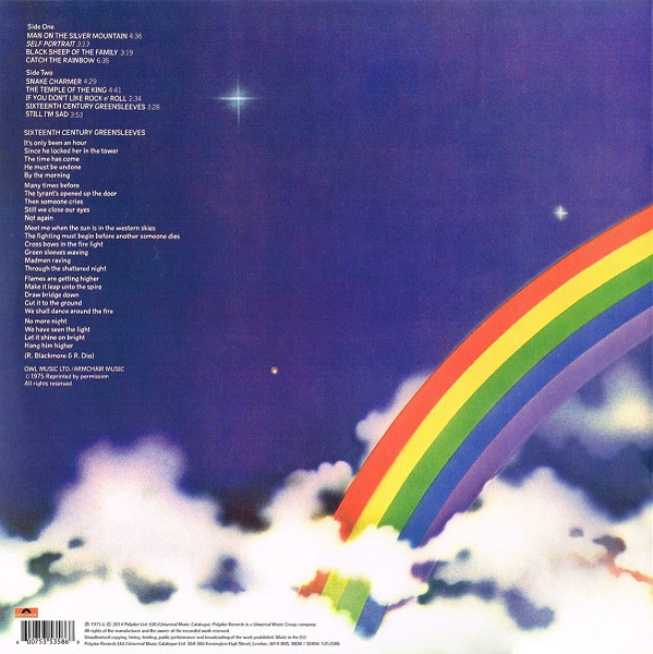 Rainbow - Ritchie Blackmore's Rainbow | Polydor (5353586) - 3