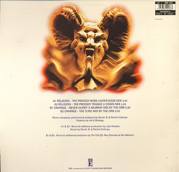 Front 242 - Religion | Red Rhino Europe (RRE 16 R) - 2 Front 242 - Religion | Red Rhino Europe (RRE 16 R) - 2