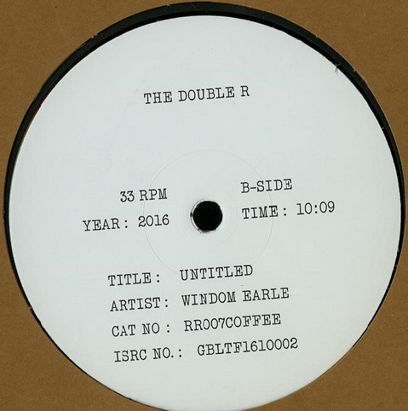 Kennedy Smith , Windom Earle - Coffee | The Double R (RR007) - 2