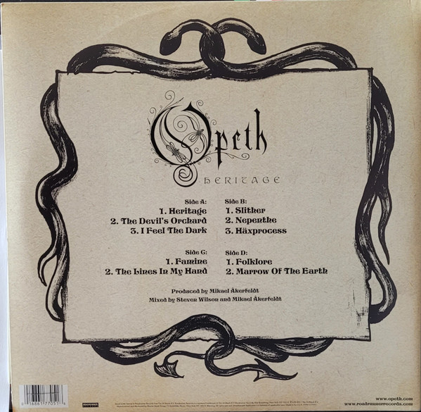 Opeth - Heritage | Roadrunner Records (1686-177051) - 3 Opeth - Heritage | Roadrunner Records (1686-177051) - 3