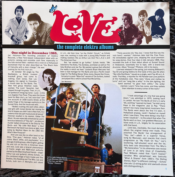 Love - The Complete Elektra Albums | Elektra (R1 728330) - 3